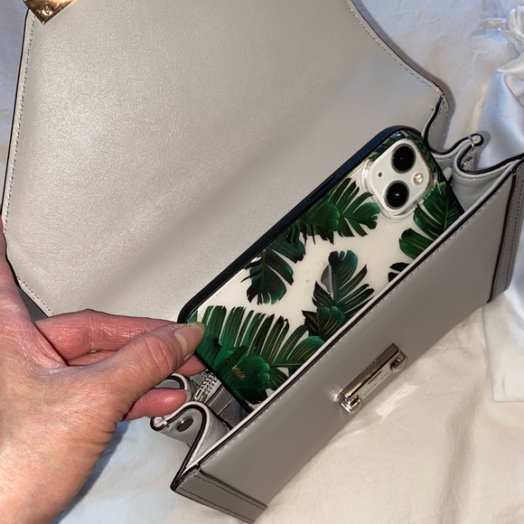 Michael Kors Grey Purse - Picture 6 of 10